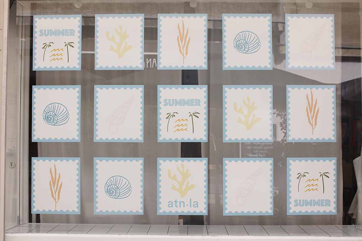 Summer stamps