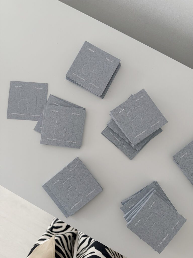 Love, Ana businees cards